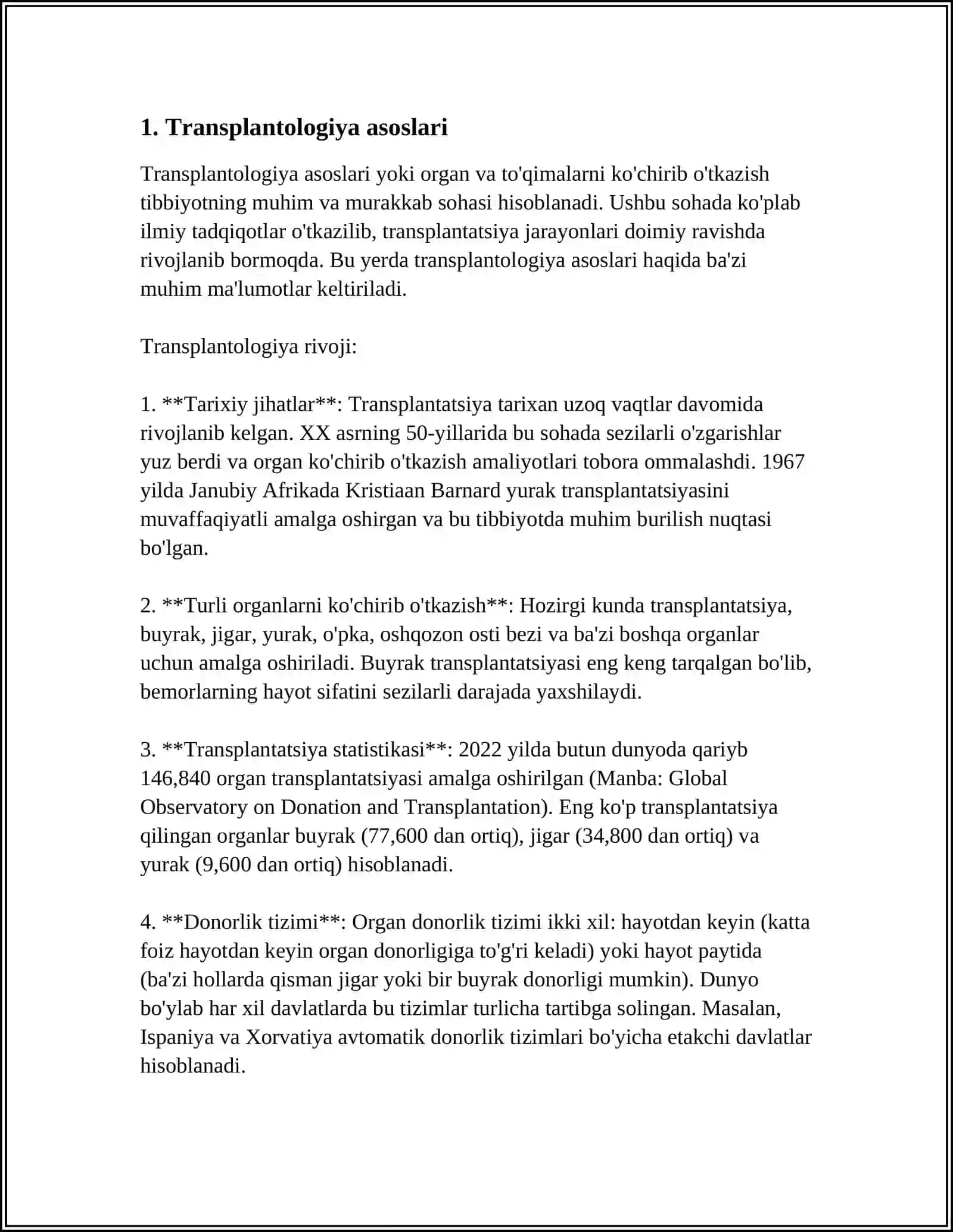 Transplantologiya asoslari 4