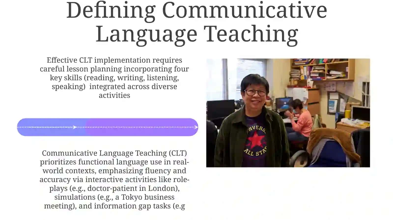 Lesson planning in Communicative Language Teaching (CLT) 4