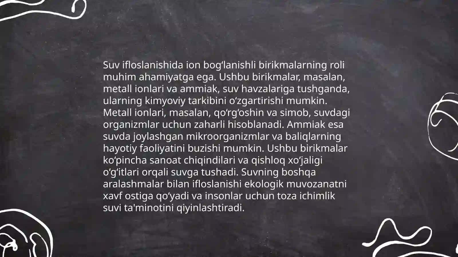 Tuproqdagi ion bog‘lanishli birikmalarni aniqlash 4