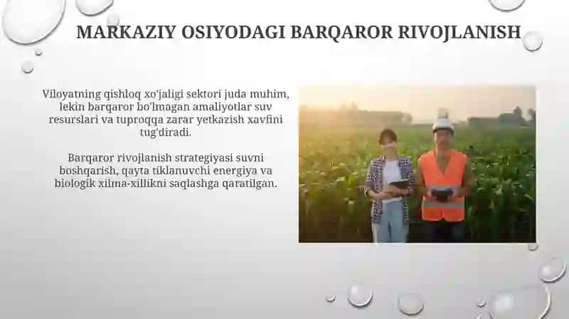 O'rta Osiyo sanoati va qishloq xo'jaligi 4