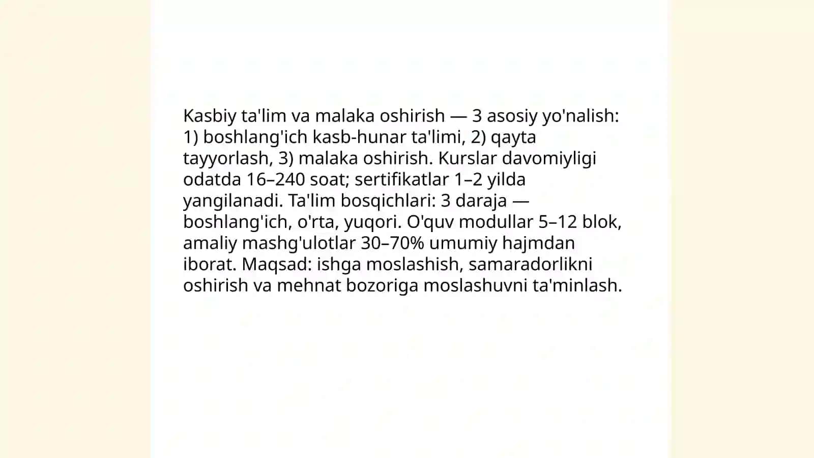 Kasb Tanlash: Shaxsiy Qiziqish va Qobiliyatlar 4