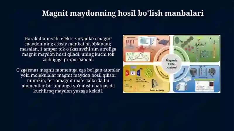 Magnit maydon xossalari 4