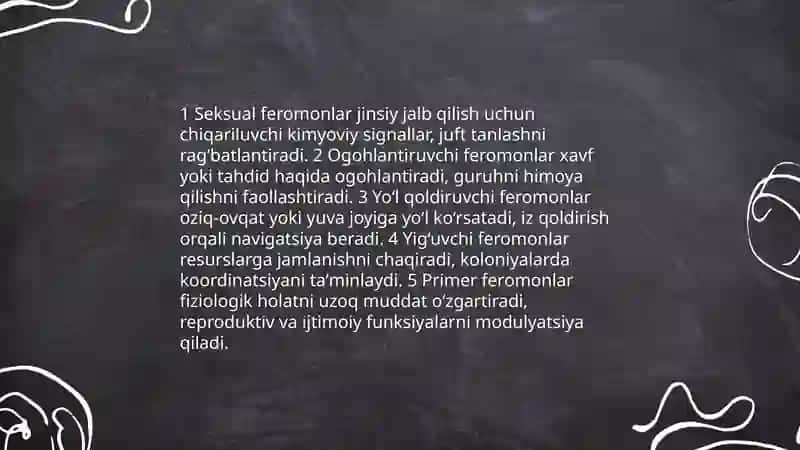 Feromonlar 4