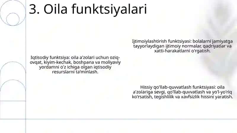 Oila Va Uning Asosiy Funksiyalari 4