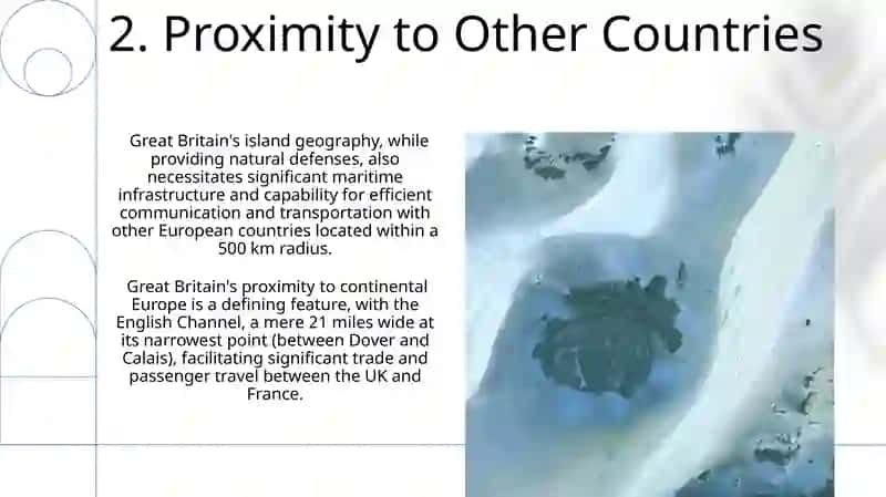 Geographical position of Great Britain 4