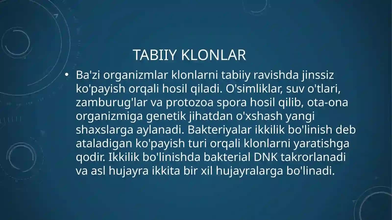 Klon , klonlashtirish va uning tibbiyotdagi ahamiyati 4
