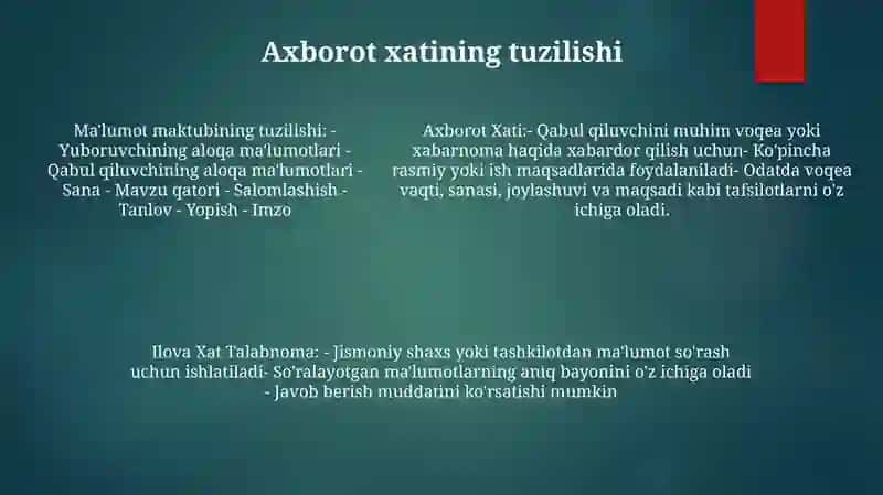 Axborot Xati 4