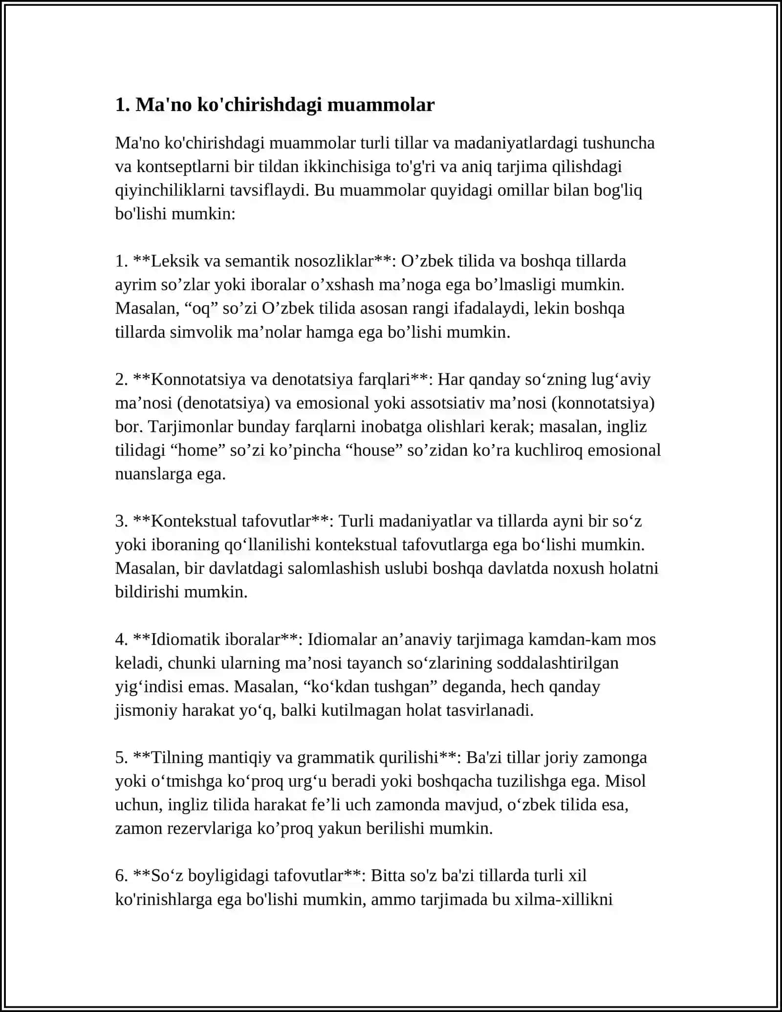 MASHINA TARJIMASINING PRAGMATIK VA SEMANTIK MUAMMOLARI 4