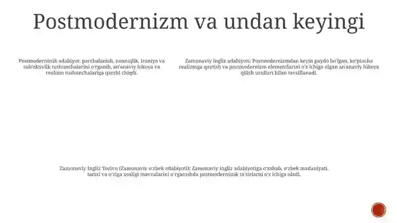 Zamonaviy Ingliz Yozivu 4