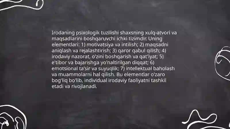 Iroda haqida tushuncha 4