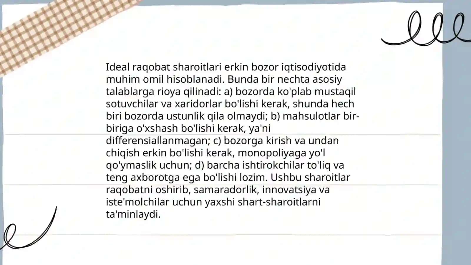 Raqobatlashgan bozorlardagi fermalar 4