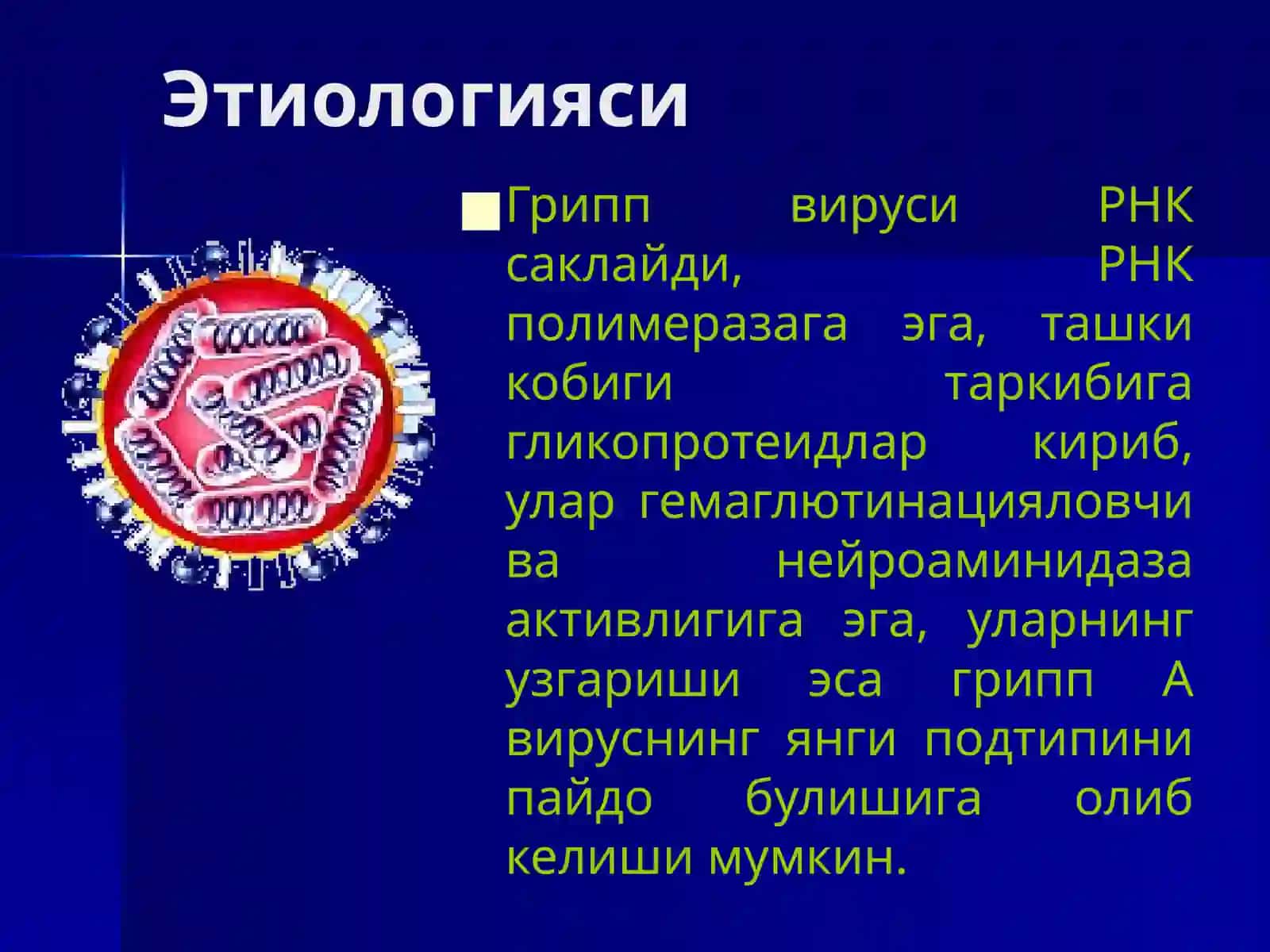 Грипп ва бошқа ўткир респиратор вирусли касалликлар 4