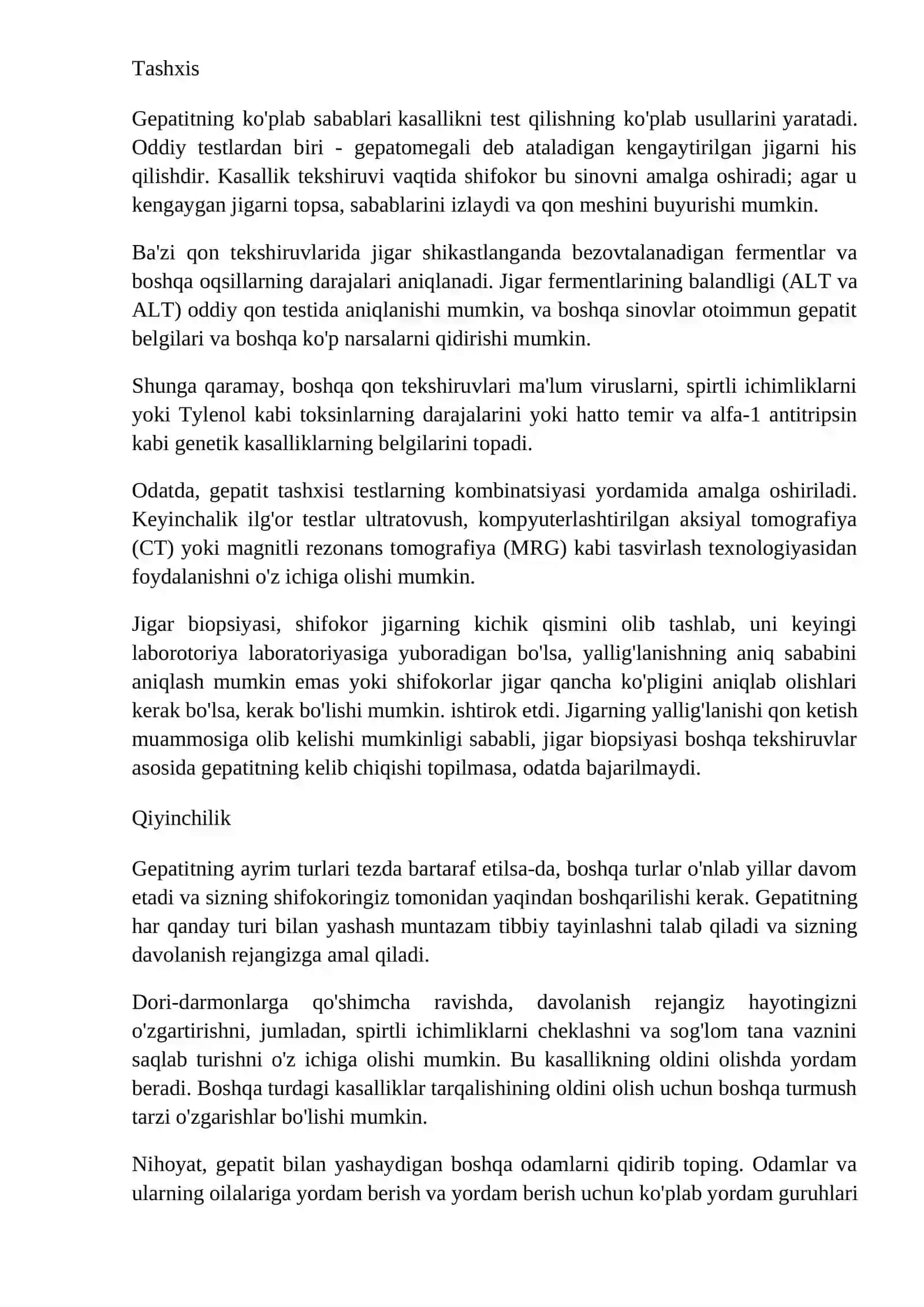 Gepatit kasalligi 4
