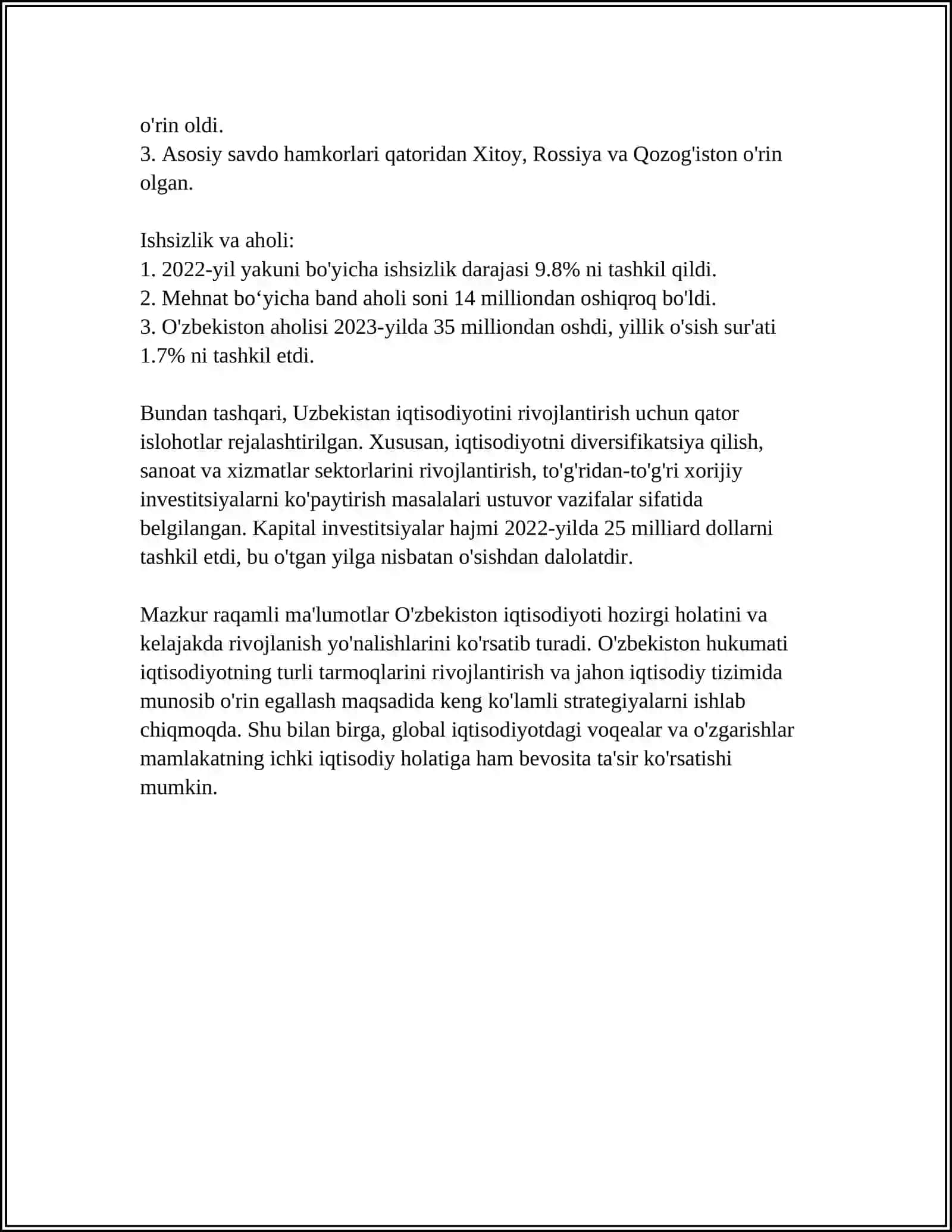 Iqtisodiyot 4