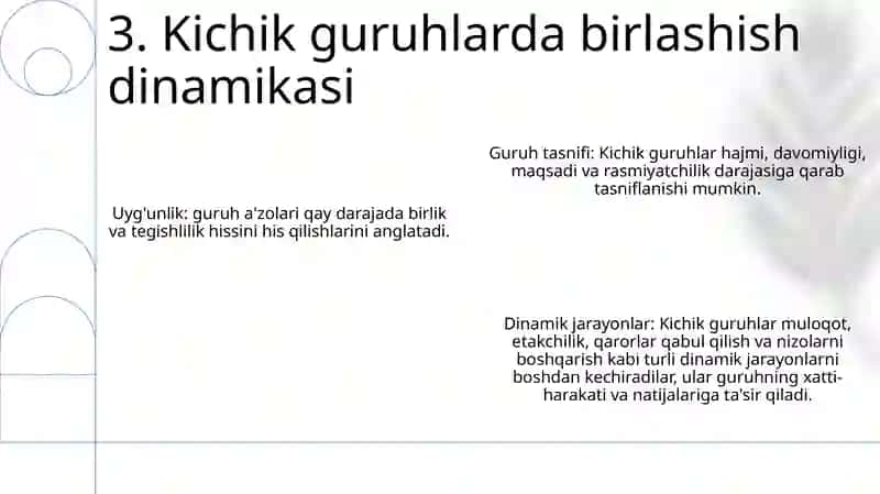 Kichik Guruhlar Psixologiyasi 4