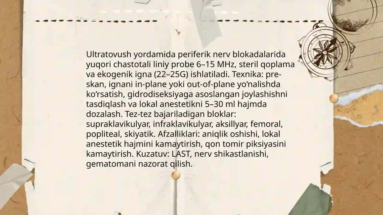 Zamonaviy og'riqsizlantirish usullari 4