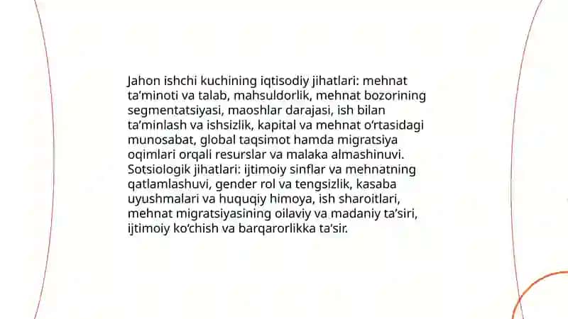 Jahon ishchi kuchi tushunchasi 4