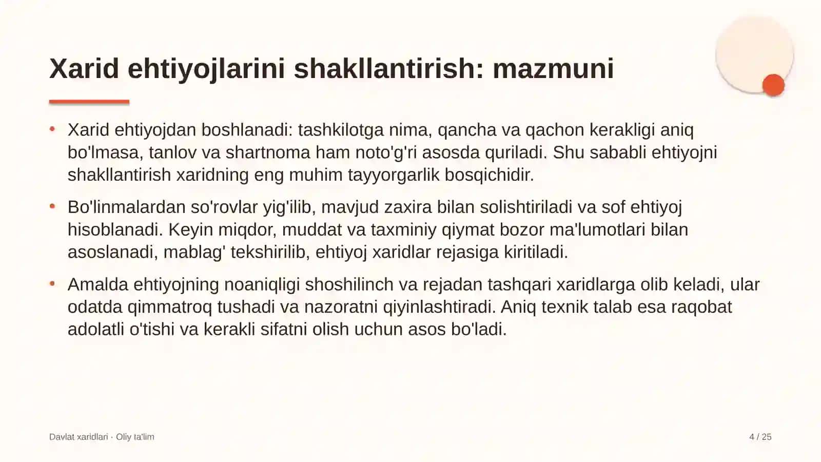 Ekologik nodavlat tashkilotlarda xarid ehtiyojlarini shakllantirish 4