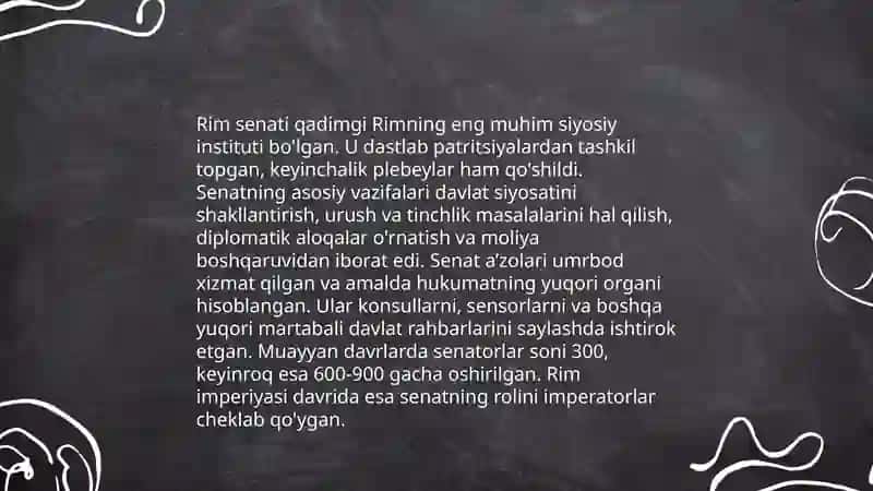 Rim imperiyasi boshqaruv davri 4