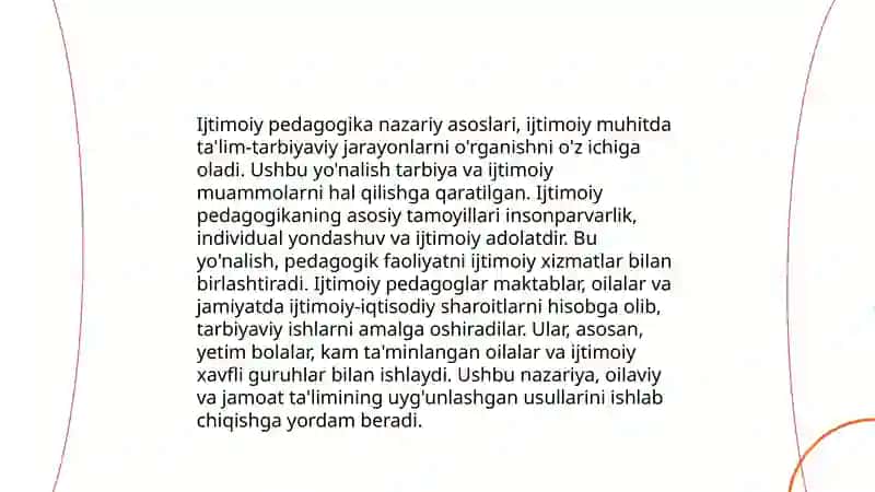 Ijtimoiy pedagogika asoslari 4