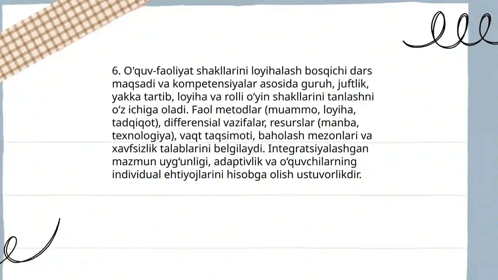 Toʻgʻrilash metodiga doir geometrik masalalar 4