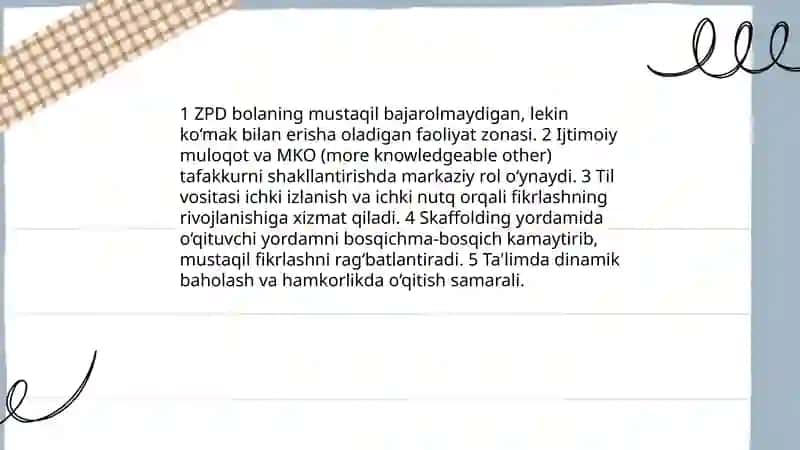 Tafakkur borasidagi pedagogik nazariyalar 4