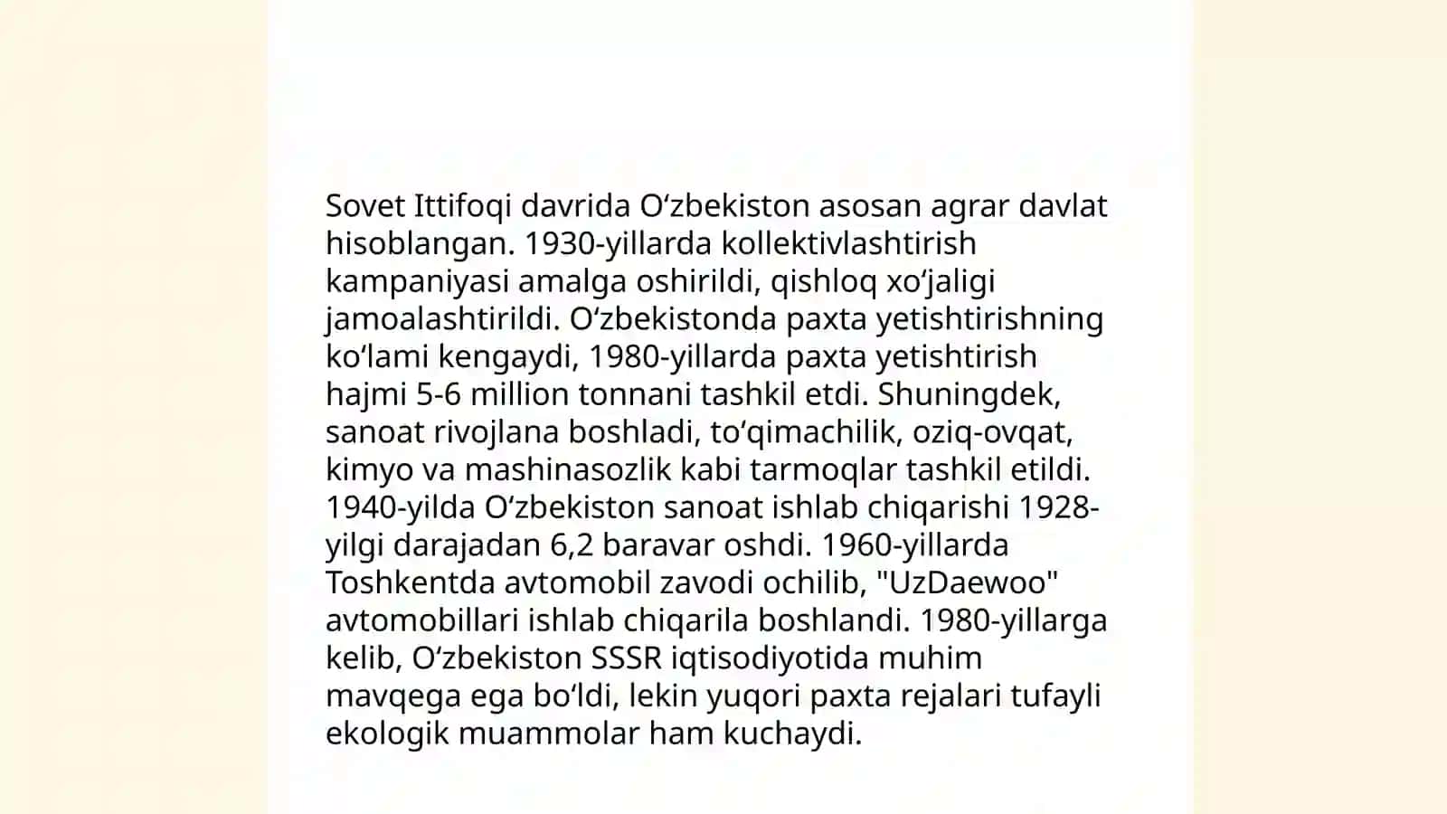 Qayta qurish davrida Oʻzbekistonda siyosiy islohotlar 4