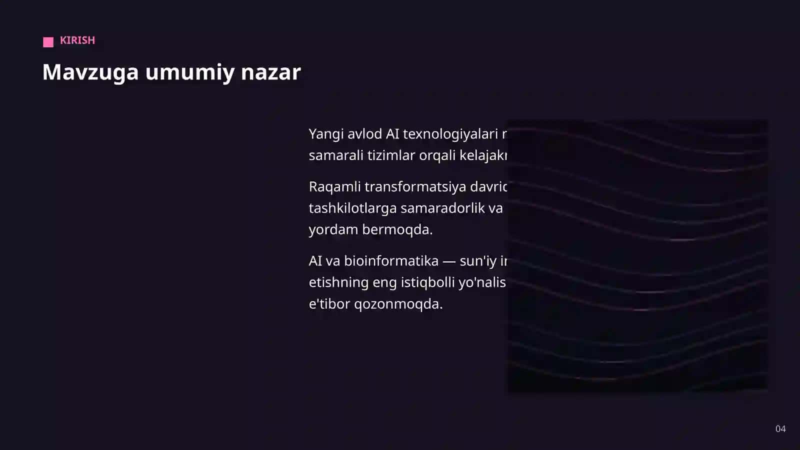 YANGI AVLOD AI TEXNOLOGIYALARI 4