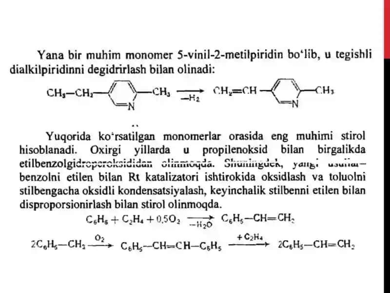 Stirolvauninggomologlariniishlabchiqarish 4