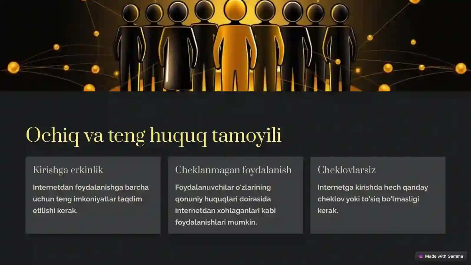 Internetning ishlatydigan printsiplari 4