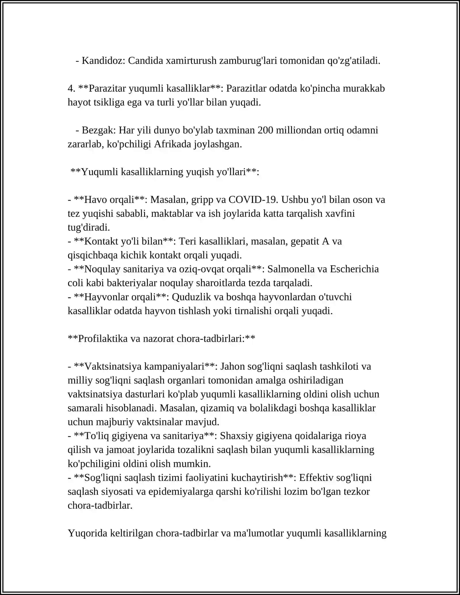 IRSIY KASALLIKLAR VA ULARNI OLDINI OLISH 4