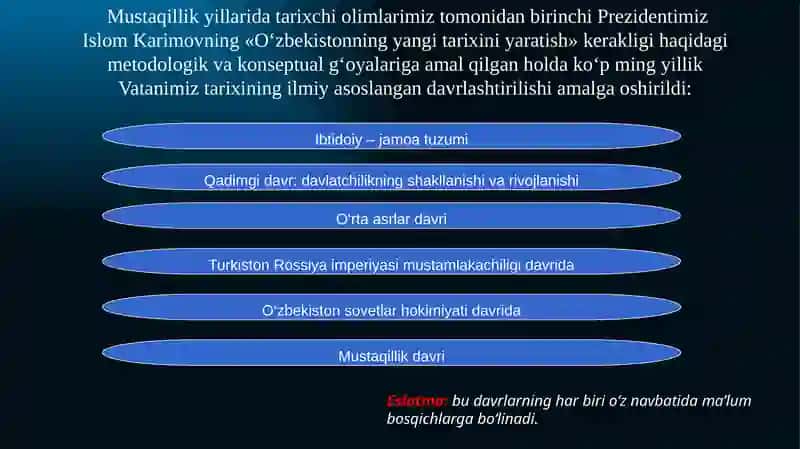 O‘zbekistonningeng yangitarixi 4