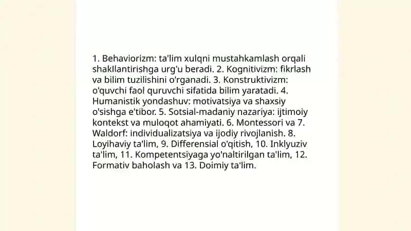Men tanlagan soha - pedagogika 4