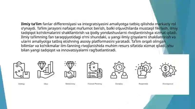 Fanning differensiyasi va integratsiyasi 4