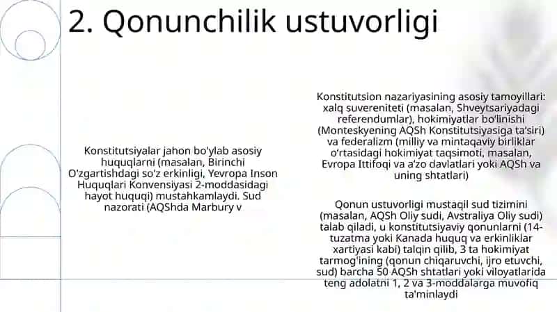 Konstitutsiyaviy nazariyalar asoslari 4