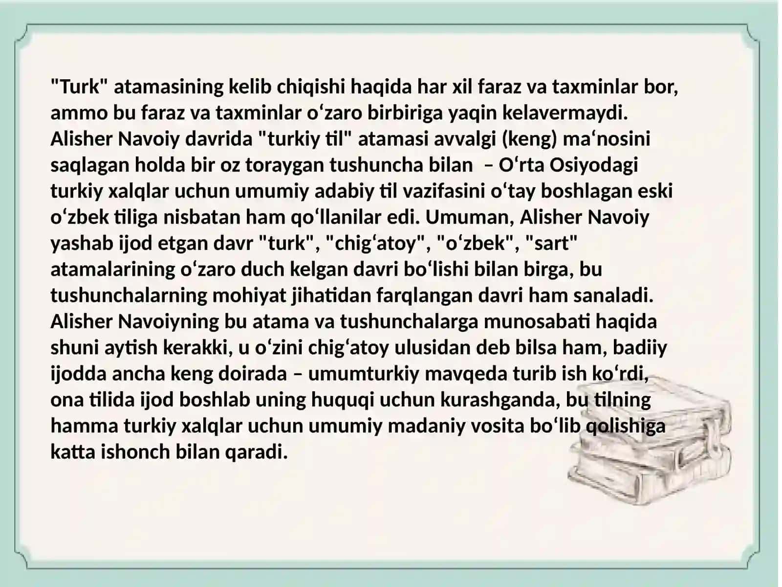 O‘ZBEK XALQI VA TILINING NOMLANISHI TARIXI 4
