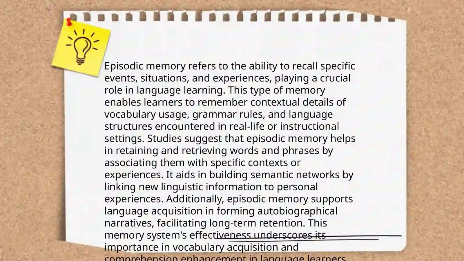 The role of memory in language use 4