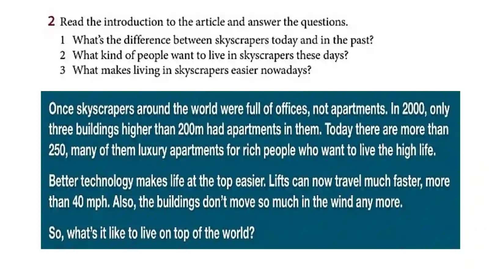 Life in the city 4