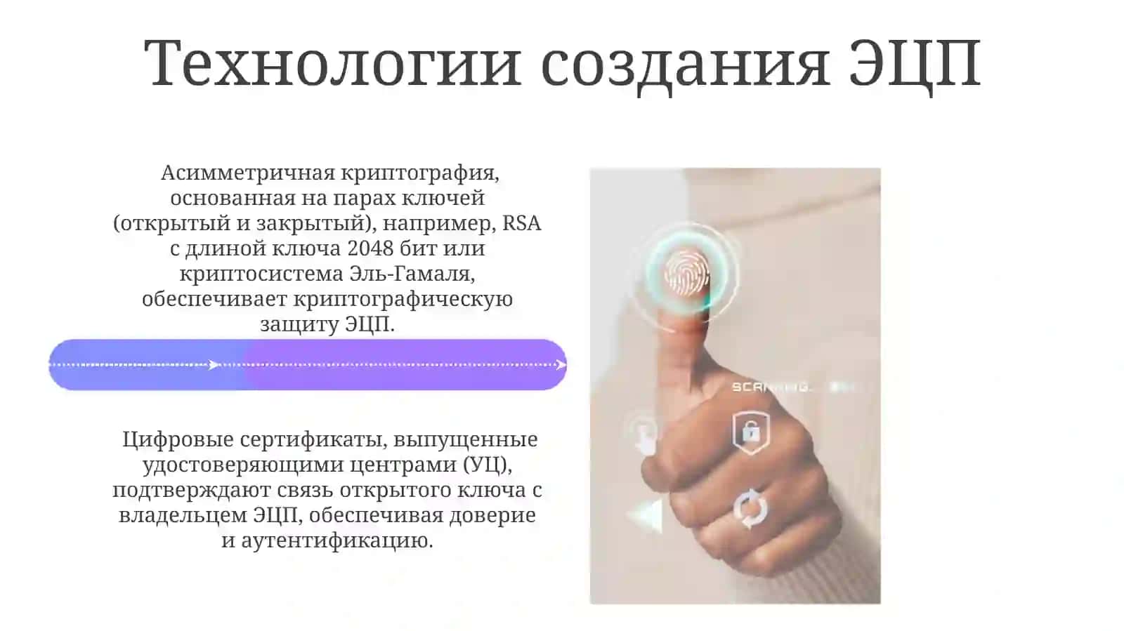 Электронная цифровая подпись и технологии ее использования 4