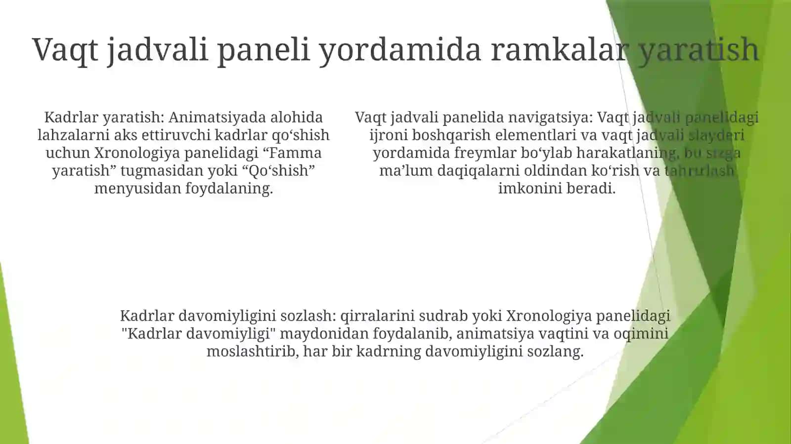 Photoshop Dasturida Harakatlanuvchi Tasvirlar 4