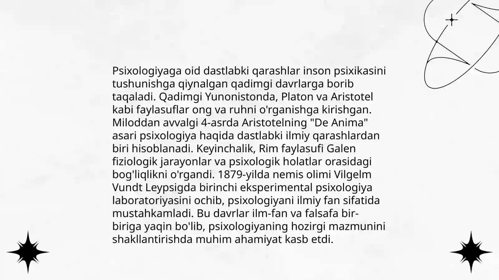 Psixologik maktablarning yuzaga kelishi tarixi 4
