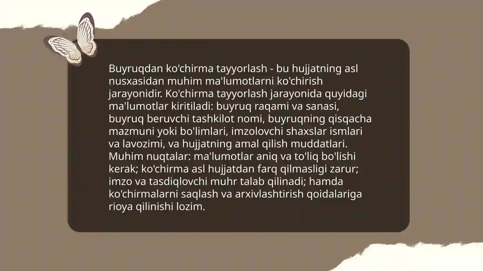 Farmoyish hujjatlari 4