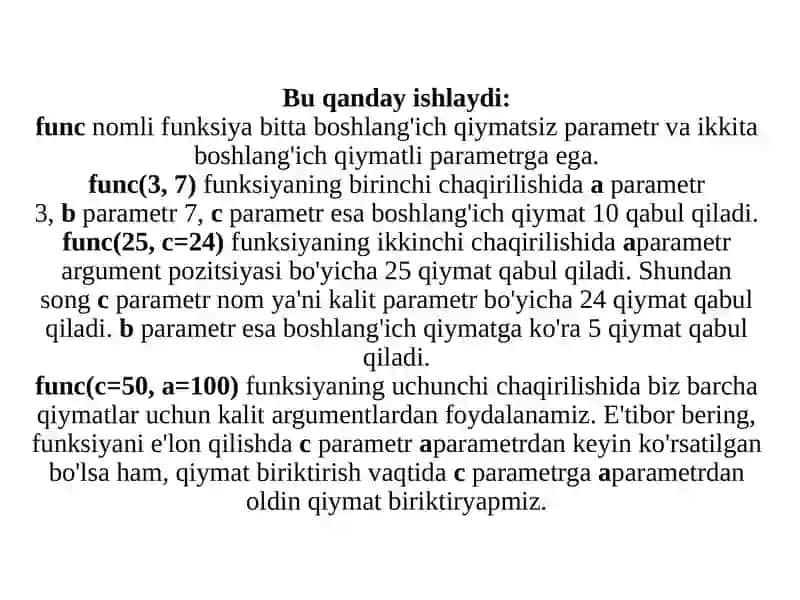 PythondasturlashtilidaKalitargumentlarbilanishlash 4