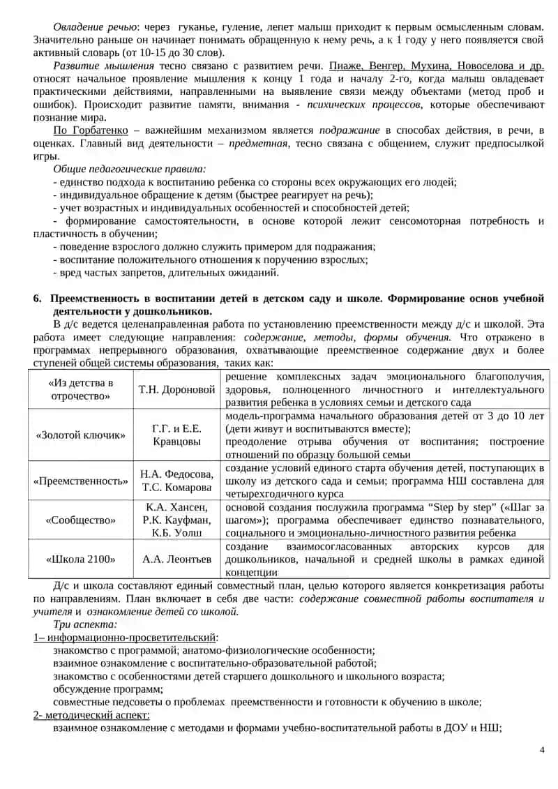 Дошкольная педагогика 4