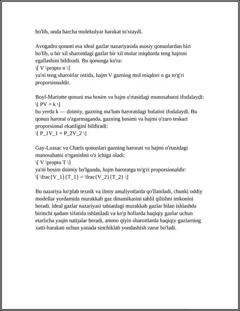 IDEAL GAZLARNING ISSIQLIK SIĜIMI 4