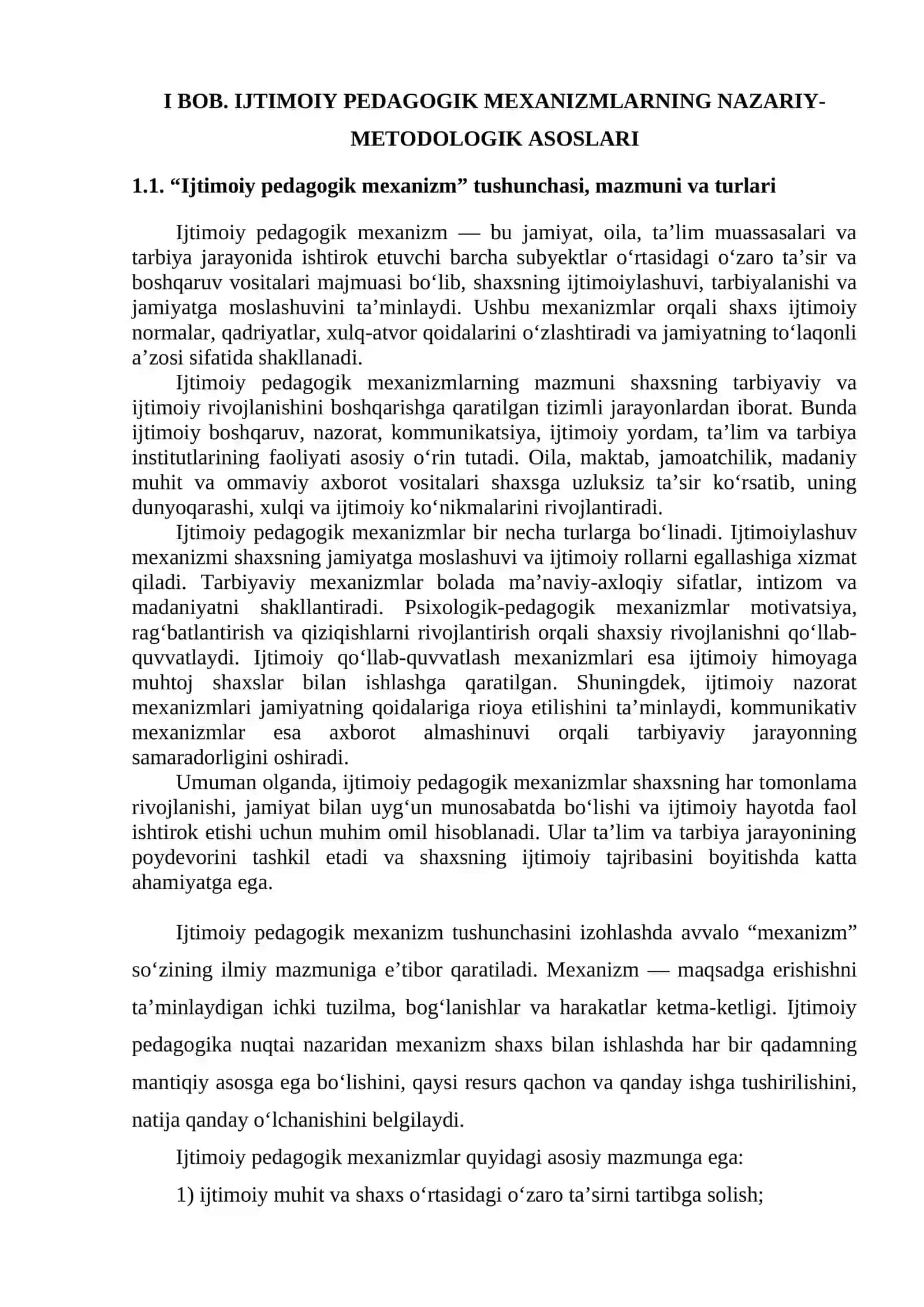 Ijtimoiy pedagogik mexanizmlar 4