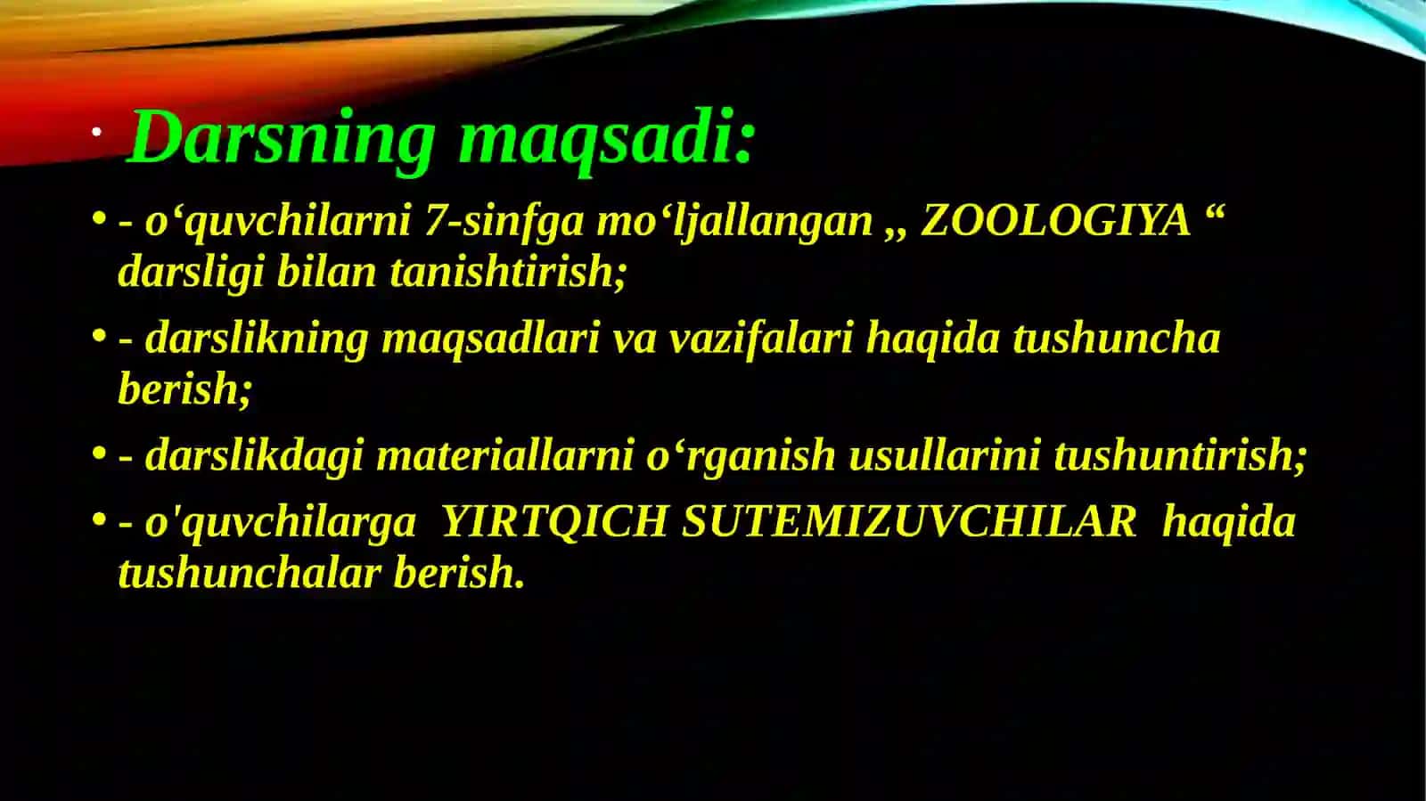 yirtqich sutemizuvchilar 4
