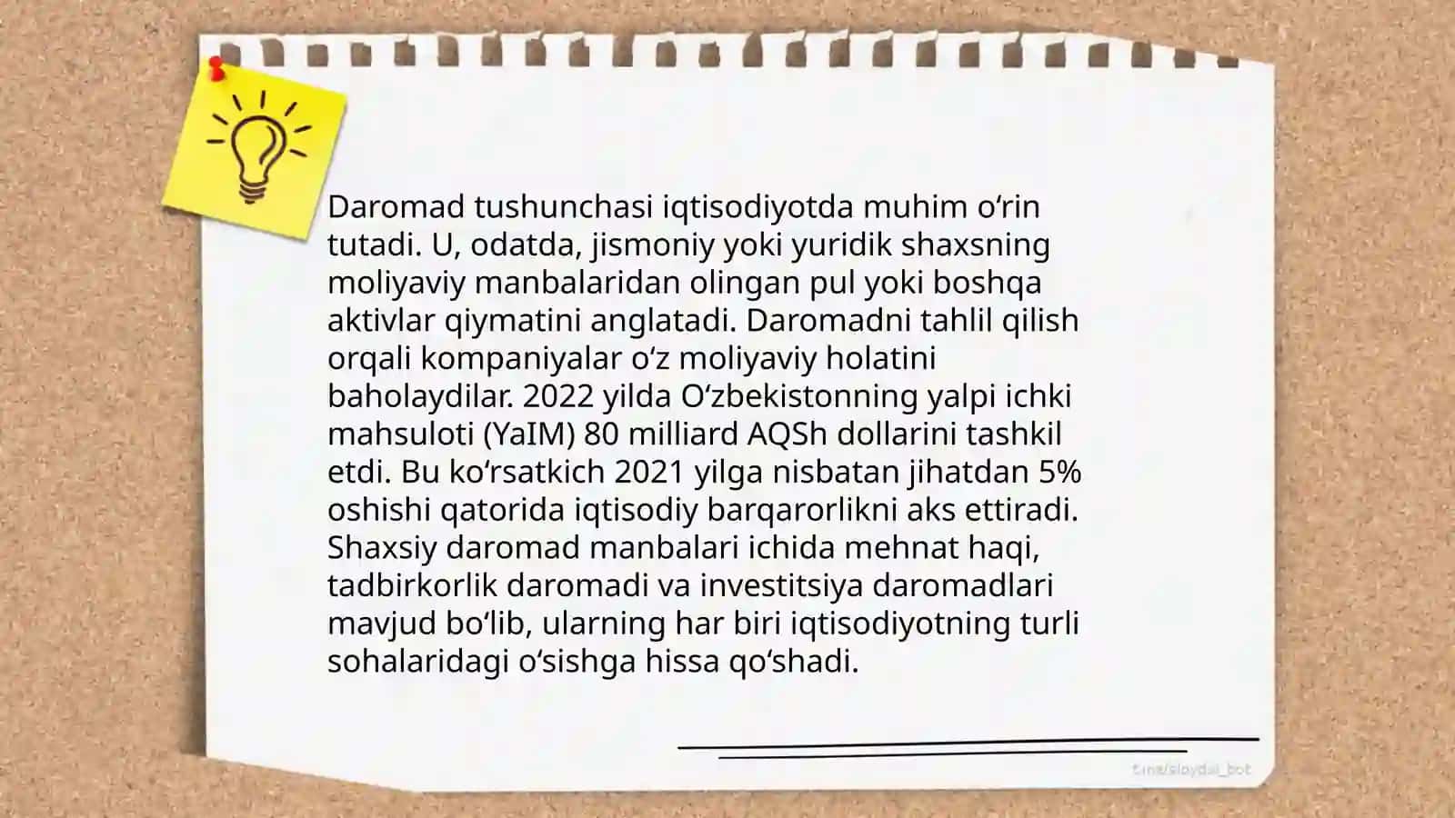 Risk va daromadning oʻzaro bogʻlikligi 4