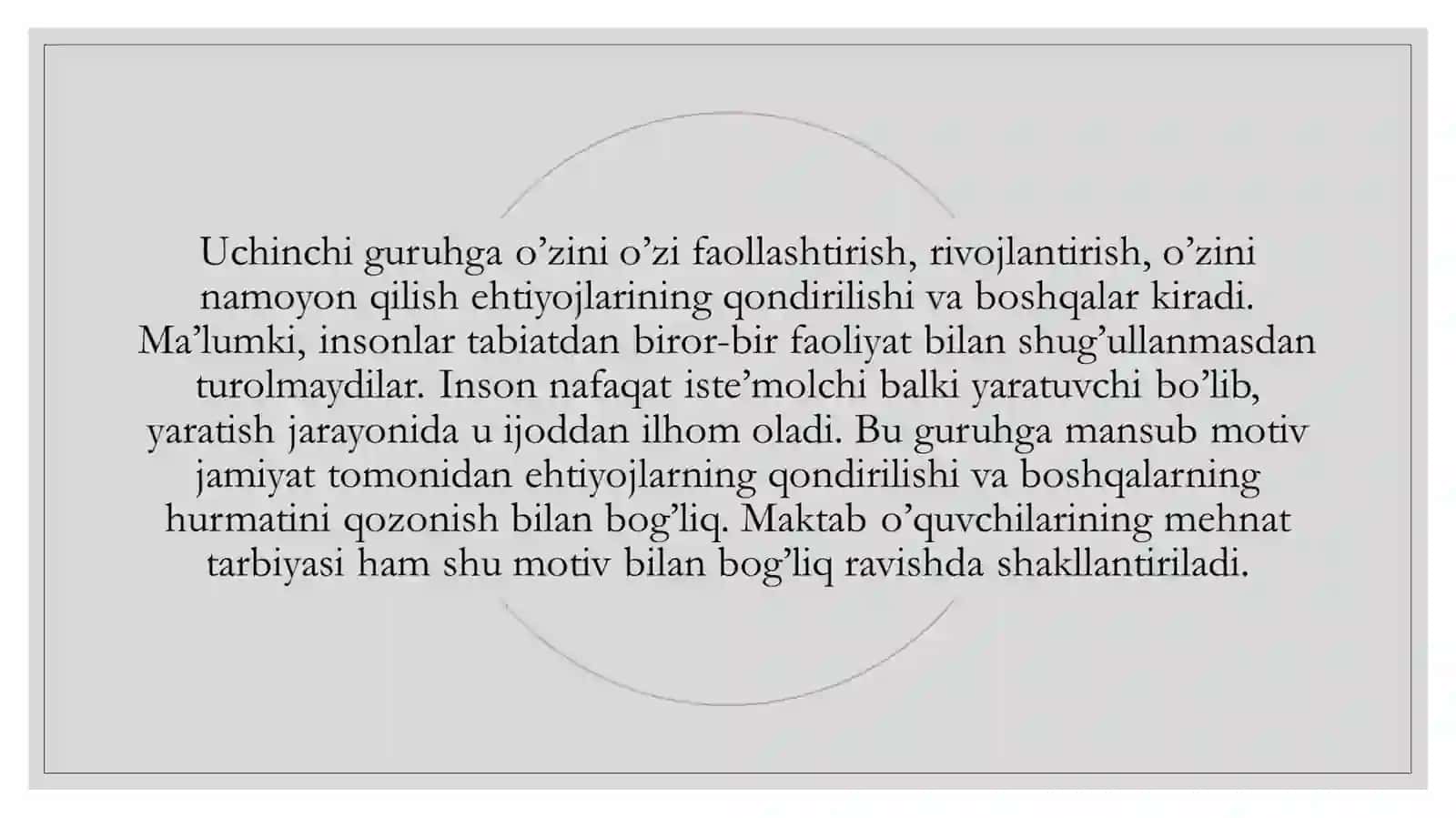 Kasb tanlash motivatsiyasi 4