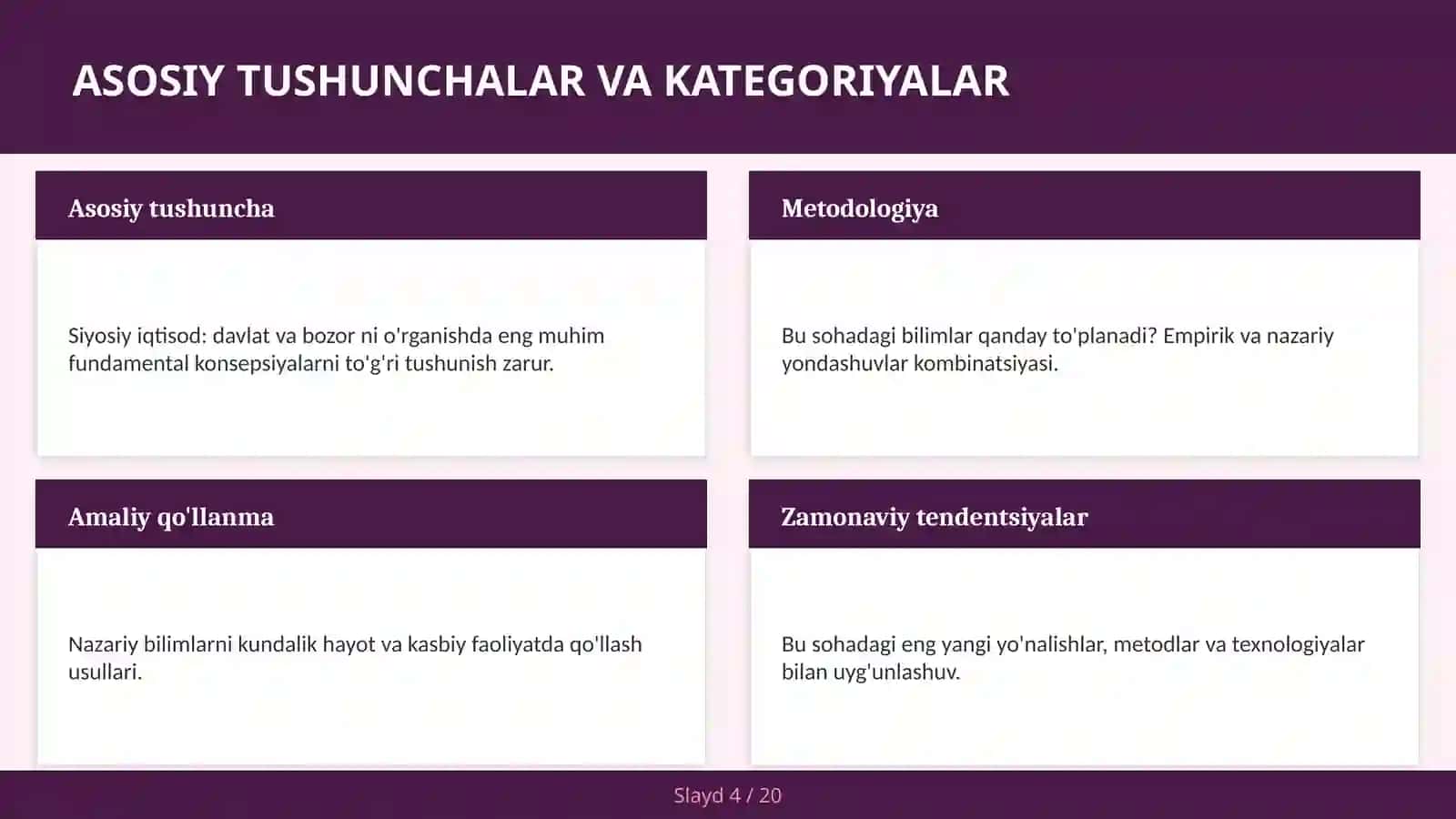 Siyosiy iqtisod: davlat va bozor 4